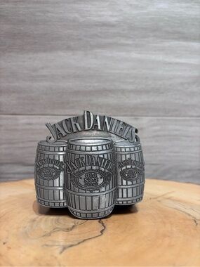 Jack Daniel`s Belt Buckle Old No 7 Brand Barrels